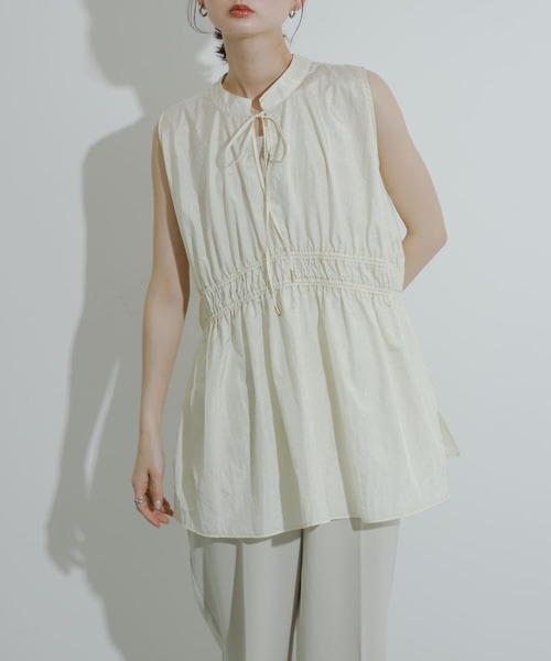 PLATS PLEASE ピンク ノースリーブ チュニック ウィメンズ／トップス／チュニック – isseymiyake.com