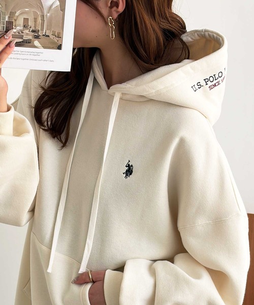 U.S. POLO ASSN.（ユーエスポロアッスン） パーカー 裏起毛 GeeRA別注