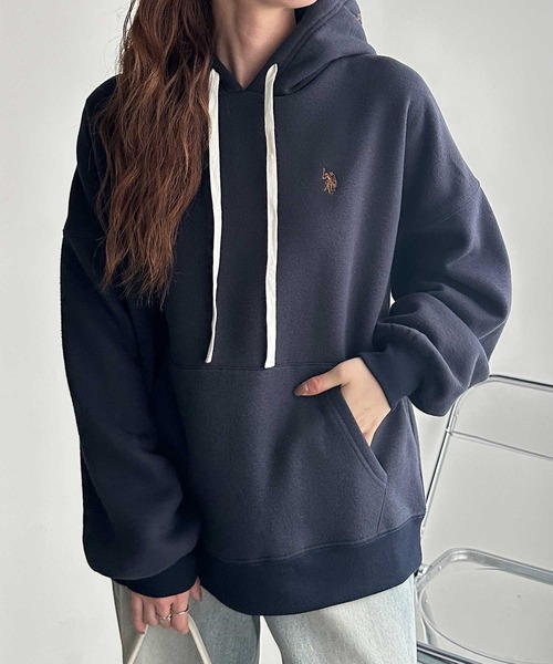パーカー GeeRA別注「U.S. POLO ASSN.」フード刺繍裏起毛パーカー レディース | U.S. POLO ASSN. | 22