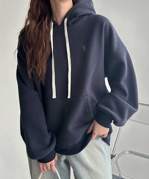 パーカー GeeRA別注「U.S. POLO ASSN.」フード刺繍裏起毛パーカー レディース | U.S. POLO ASSN. | 23