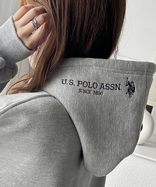 U.S. POLO ASSN.（ユーエスポロアッスン） パーカー GeeRA別注「U.S.