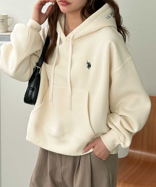 U.S. POLO ASSN.（ユーエスポロアッスン） パーカー 裏起毛 GeeRA別注 