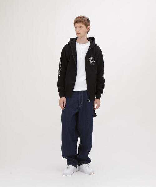 新品未使用　パーカー50 AVIREX パーカー 「50th Anniversary」GRAPHIC ZIP UP PARKA