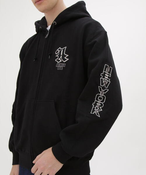 新品未使用　パーカー50 AVIREX パーカー 「50th Anniversary」GRAPHIC ZIP UP PARKA