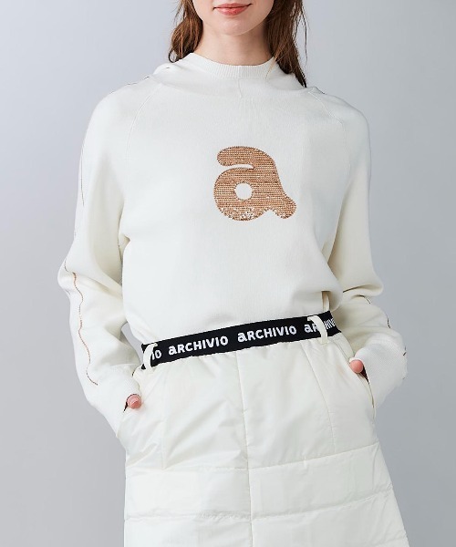 archivio レディース セーター archivio（アルチビオ） ニット セーター 「LADIES」裏地付き