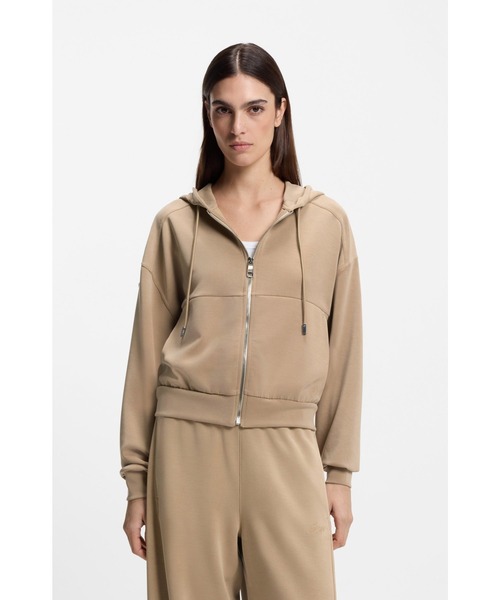 HUGO BOSS ロゴ　パーカー　フーディ　キャメル　XL HUGO BOSS（ヒューゴ・ボス） HUGO BOSS HUGO パーカー Ditchle
