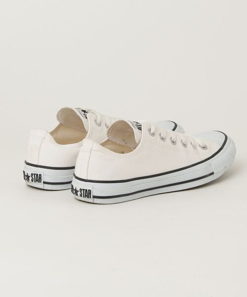 「CONVERSE」 ローカットスニーカー 24.5cm ベージュ レディース