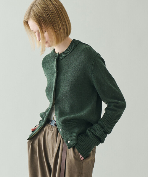 shinzoneカーディガン Shinzone（シンゾーン）】LONG RIB CARDIGAN