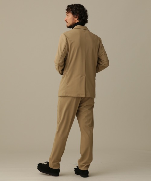 NANO universe【美品】セットアップ スーツ ベージュ M NANO universe（ナノ・ユニバース） セットアップ M ベージュ メンズ