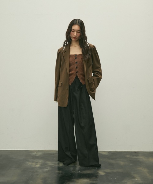 ジャケット テーラードジャケット Over shoulder jacket / オーバー