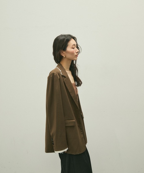 ジャケット テーラードジャケット Over shoulder jacket / オーバー