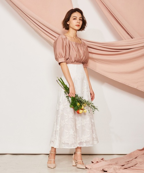 「NOELA」 半袖ブラウス フリー オフホワイト レディース_画像5