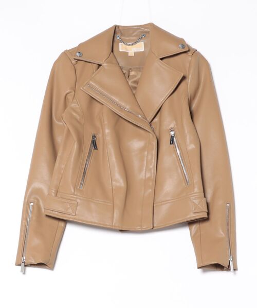 MICHAEL KORS レザージャケット ライダース フォーレザー MOTO