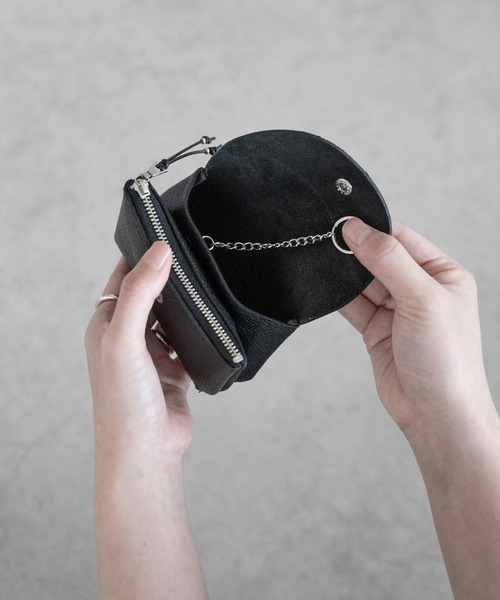 ポーチ SENTI SHRINK LEATHER KEY＆MULTI POUCH シュリンクレザー キー＆マルチポーチ メンズ レディース