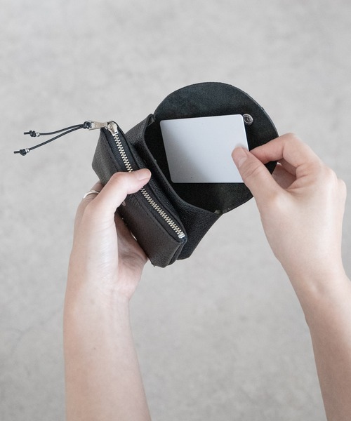 ポーチ SENTI SHRINK LEATHER KEY＆MULTI POUCH シュリンクレザー キー＆マルチポーチ メンズ レディース