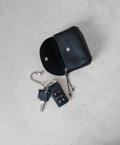 ポーチ SENTI SHRINK LEATHER KEY＆MULTI POUCH シュリンクレザー キー＆マルチポーチ メンズ レディース
