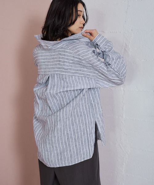 「BARNYARDSTORM」 長袖シャツ S レッド レディース_画像5