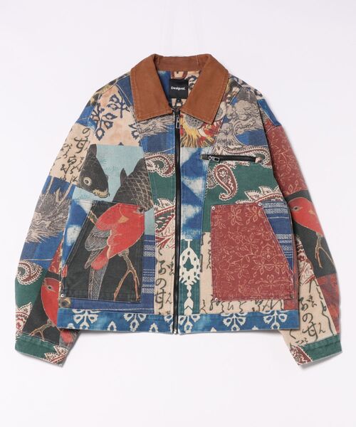 Desigual（デシグアル） コート ジャケット パッチワークファブリック