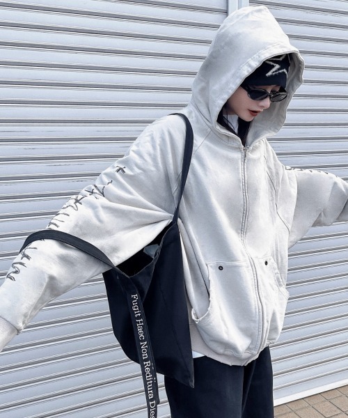 mushwear（マッシュウェア） パーカー マッドダイパーカー メンズ