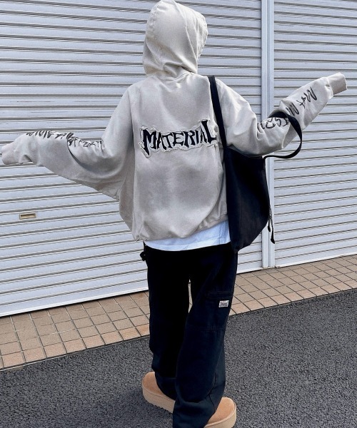 mushwear（マッシュウェア） パーカー マッドダイパーカー メンズ