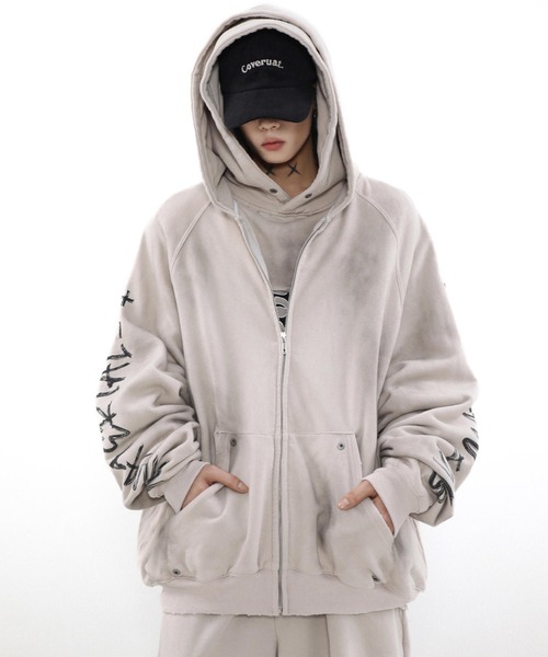 mushwear（マッシュウェア） パーカー マッドダイパーカー メンズ
