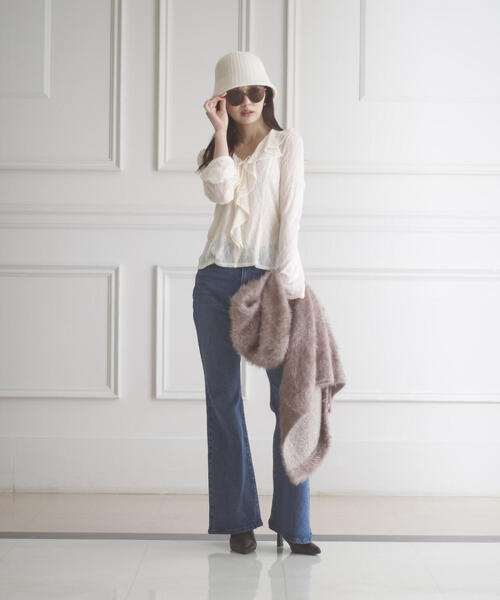PROPORTION BODY DRESSING ブラウス シャツ 「ウォッシャブル
