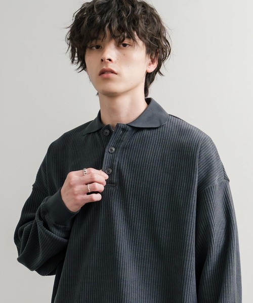 Rocky Monroe（ロッキーモンロー） ポロシャツ オーバーサイズカット