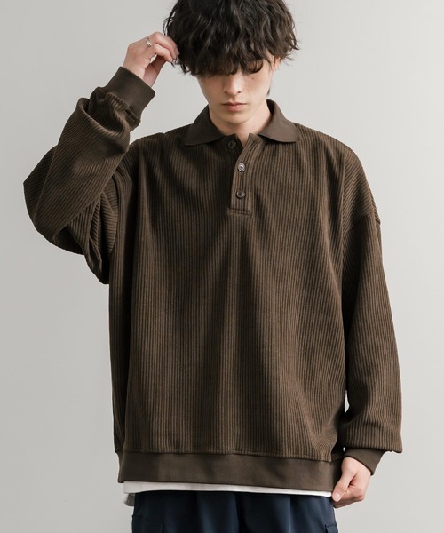 Rocky Monroe（ロッキーモンロー） ポロシャツ オーバーサイズカット