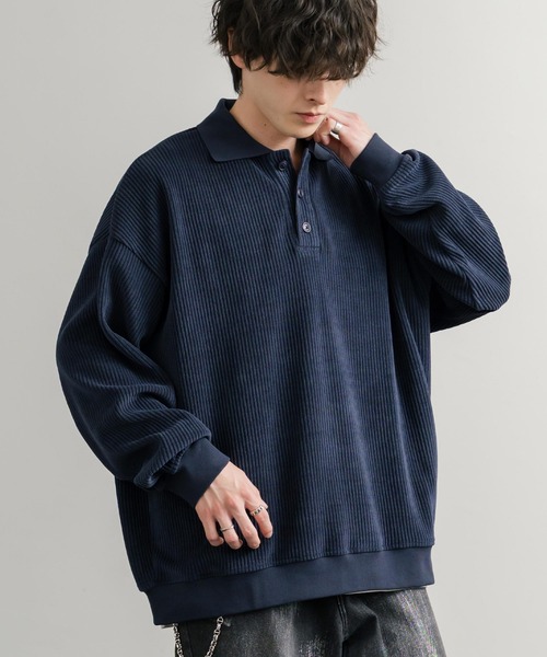 Rocky Monroe（ロッキーモンロー） ポロシャツ オーバーサイズカット
