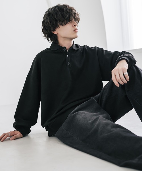 優*様 ⭐️新品タグ付き⭐️ST. ANDREWS フリル袖ポロシャツ ネイビー ZOZOTOWN Yahoo!店 - ポロシャツ｜Yahoo!ショッピング