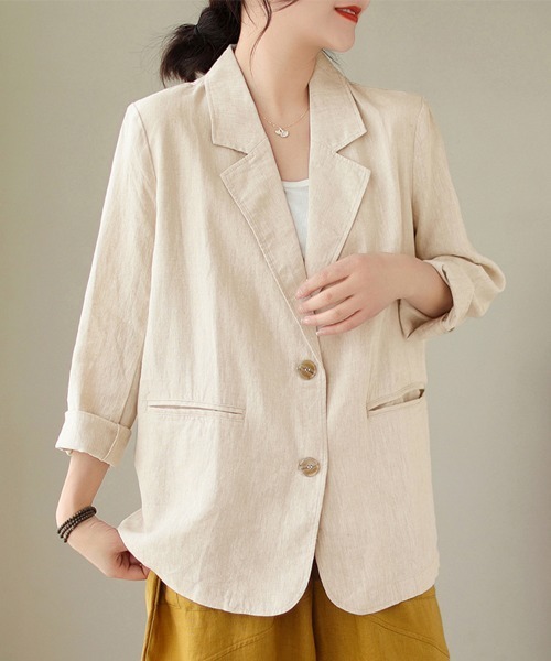 ジャケット テーラードジャケット ダブルボタンテーラードジャケット