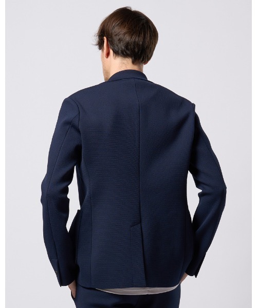 ジャケット テーラードジャケット function knit jacket (jacquard check) メンズの画像