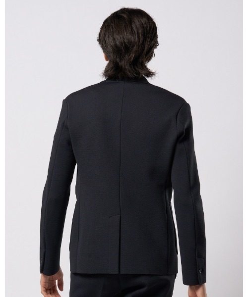 ジャケット テーラードジャケット function knit jacket (jacquard check) メンズの画像