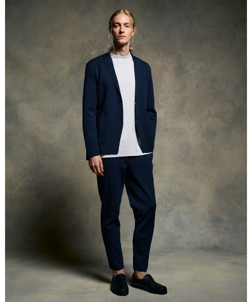 ジャケット テーラードジャケット function knit jacket (jacquard check) メンズの画像