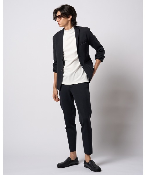 ジャケット テーラードジャケット function knit jacket (jacquard check) メンズの画像
