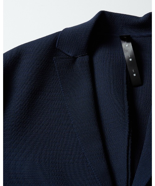 ジャケット テーラードジャケット function knit jacket (jacquard check) メンズの画像