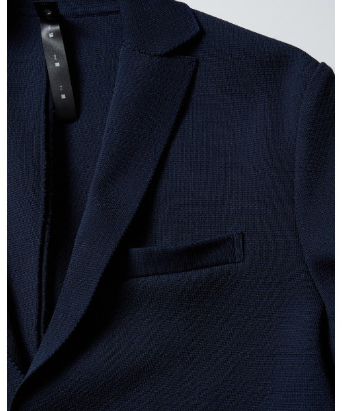 ジャケット テーラードジャケット function knit jacket (jacquard check) メンズの画像