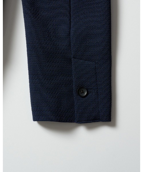ジャケット テーラードジャケット function knit jacket (jacquard check) メンズの画像
