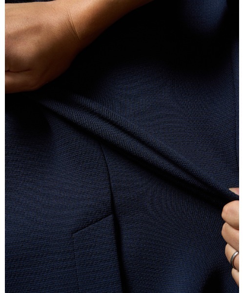 ジャケット テーラードジャケット function knit jacket (jacquard check) メンズの画像