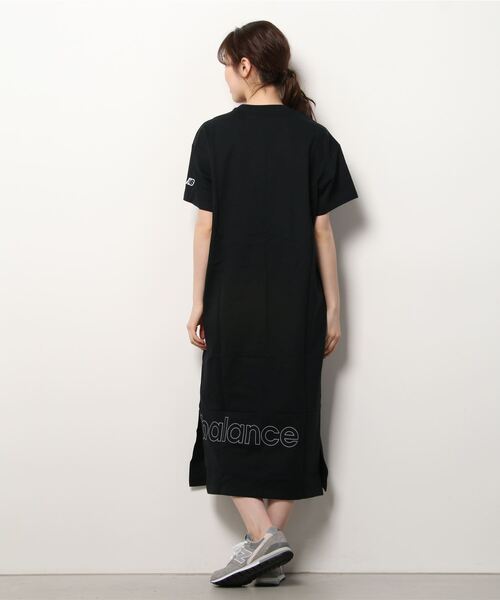 New Balance（ニューバランス） Tシャツワンピース SMALL オフホワイト