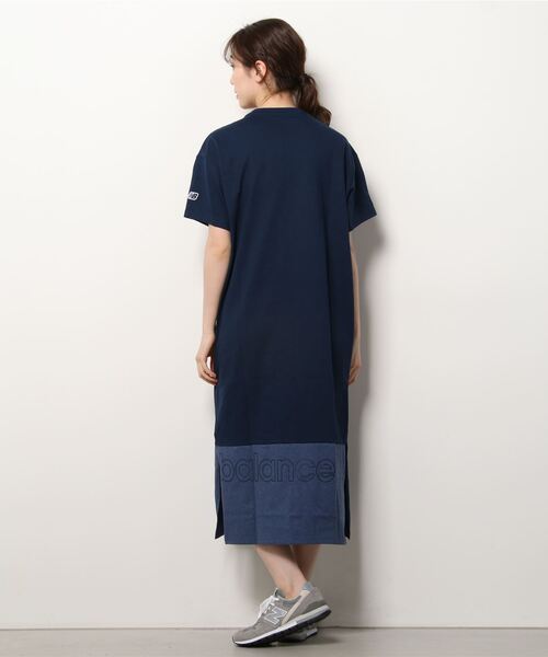 New Balance（ニューバランス） Tシャツワンピース SMALL オフホワイト