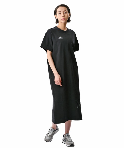 New Balance（ニューバランス） Tシャツワンピース SMALL オフホワイト