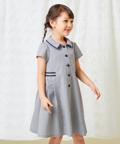 CHOPIN（ショパン） 「KIDS」半袖ワンピース 160cm グレー キッズ