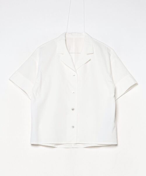 「quaranciel」 半袖シャツ ONE SIZE オフホワイト レディース_画像2