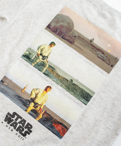 STAR WARS（スター・ウォーズ） トレーナー 裏起毛 エピソード4 新た