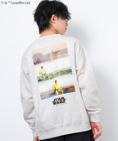 STAR WARS（スター・ウォーズ） トレーナー 裏起毛 エピソード4 新た