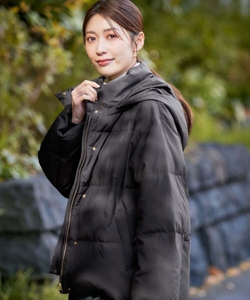 a.v.v（アー・ヴェ・ヴェ） コート アウター 「2WAY」スタンドネック