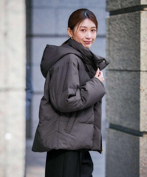 a.v.v（アー・ヴェ・ヴェ） コート アウター 「2WAY」スタンドネック