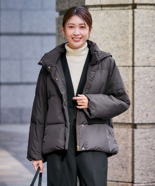 a.v.v（アー・ヴェ・ヴェ） コート アウター 「2WAY」スタンドネック