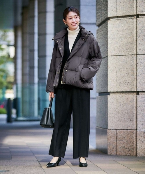 a.v.v（アー・ヴェ・ヴェ） コート アウター 「2WAY」スタンドネック